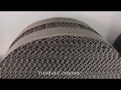 Τυλιγμένη 350Y μεταλλική δομημένη συσκευασία για πύργο απορρόφησης