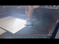 Ζυγισμένα 6 mm στρογγυλά τρύπα τρυπημένα διάτρητα συρματόπλέγματα