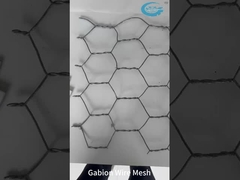 Εξαιρετική ανθεκτικότητα Ζινκ επικαλυμμένο Gabion Box για τον έλεγχο των πλημμυρών τοίχος στήριξης