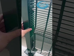 358 Φράχτης ασφαλείας κατά της αναρρίχησης βαρύ φορτίο γαλβανισμένο σίδηρο για μέγιστη προστασία