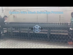 Χαμηλό Καρβονικό Σύρμα 2.4mm 80x100mm Gabion Wire Mesh Για την όχθη του ποταμού