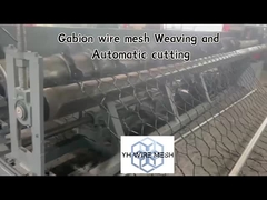 Κουβάδες από συρματόπλεγμα από γαβιονίτη γεμάτες τοίχο