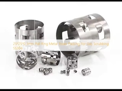 25*25*0,3mm Πάλ Ring Metal Tower Packaging για καθαρισμό αερίου SS304