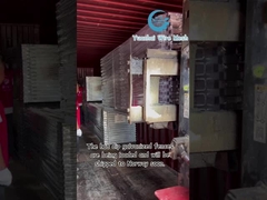 COem τρισδιάστατη κυρτή ντυμένη σκόνη επιτροπή 2*2.5m 4.0mm φρακτών τριγώνων χάλυβα τρισδιάστατη