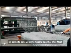 Πλέγμα συρματόσχοινου Gabion από PVC / Γαλβανισμένο εν θερμώ σίδηρο για προστασία πρανών