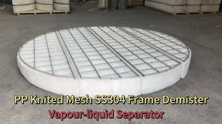pp demister SO2 wet scrubber βίντεο
