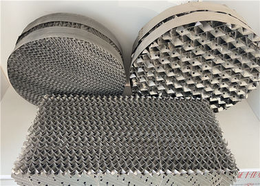 High Performance Liquid Distributor Packed Column Knitted Metal Wire Mesh 125Y