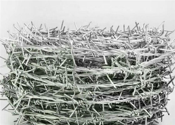  Double Twist Steel Barbed Wire 12X14 Gauge 25kg/Roll