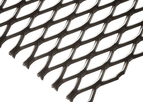Galvanized Expanded Metal Wire Mesh With Diamond Hole 25 * 50mm 1.2 * 2.4m