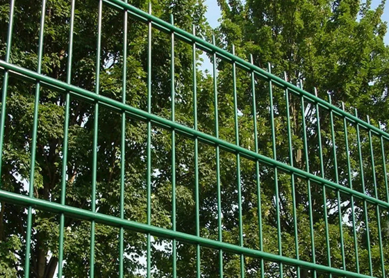 Rectangular Post 8/6/8mm Brc Mesh Fencing Green / Black / Gray