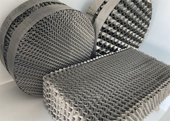 Ss316 Metal Tower Packing Rings Oem 250y For Chemical Industry