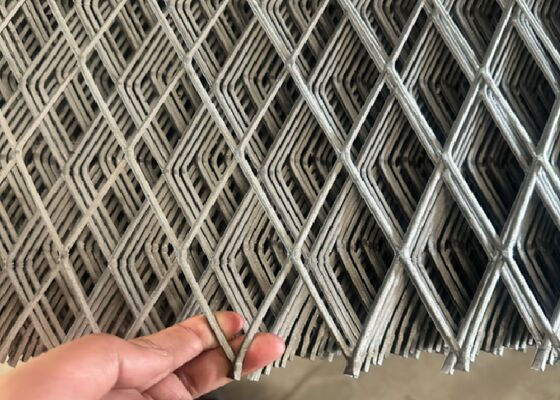 Decorative Expanded Metal Mesh for Architectural Facades and Sunshading Systems