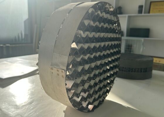 SS304 316L Metal Structured Packing 500Y/700Y for Distillation