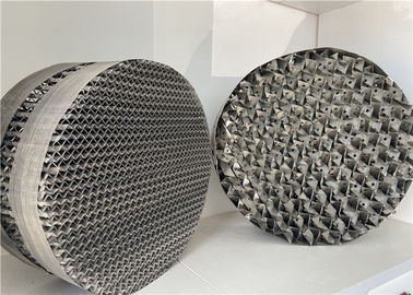 High Performance Liquid Distributor Packed Column Knitted Metal Wire Mesh 125Y
