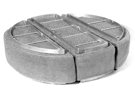 Ss 304 Demister Pad Βελτιώνει την αποδοτικότητα φιλτραρίσματος με 99,9% βαθμό φιλτραρίσματος