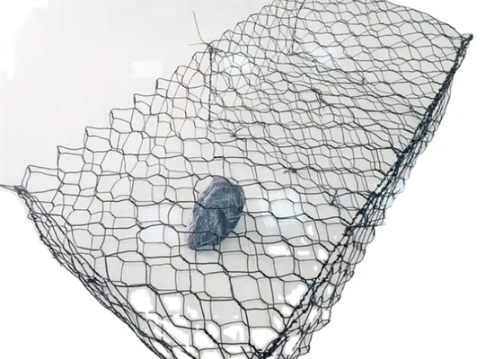Υψηλής αντοχής 100x120mm Gabion Wire Mesh Χαμηλού άνθρακα χάλυβα