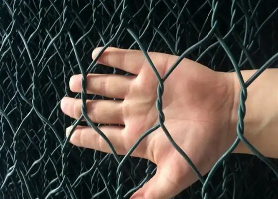 ASTM A974 Νερό Fine Mesh Gabion καλάθια 80 X 100 mm