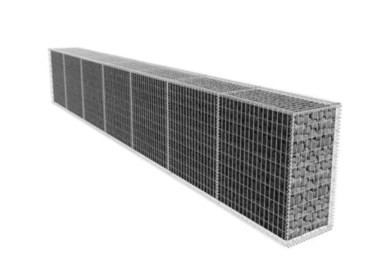 Επικάλυψη PVC / Ζυγισμένο Gabion Box Σιδερένιο σύρμα για την προστασία από πλημμύρες 80*100mm*2.8mm