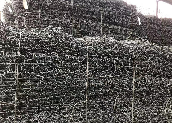 Υψηλό ψευδάργυρο Ζαλβανισμένο Gabion Basket Wire Cage για την προστασία του εδάφους και της απώλειας νερού