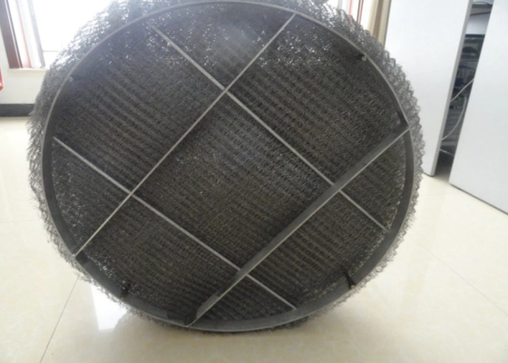 316 SS Wire Mesh Demister Pad Ανθεκτικός διαχωρισμός υγρών ατμών για βιομηχανική χρήση