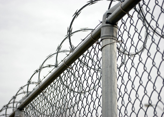 Concertina Razor Wire Coil Sharp Blade Design για την πρόληψη της εισβολής