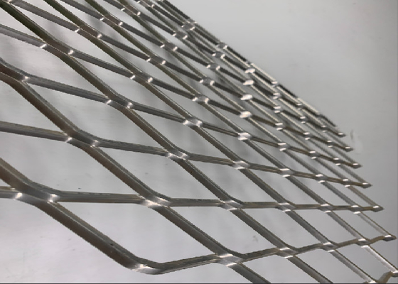 Hole 7 * 12mm Expanded Metal Wire Mesh For Fuel Filter Mesh