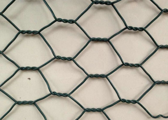 Χαμηλό άνθρακα σιδηροπλέγμα Gabion καλάθι με τρύπα πλέγμα 60x80mm/80x100mm/10x12mm