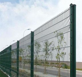 Διακοσμητικό προσαρμοσμένο υψηλή ασφάλεια χρώμα επιτροπής φρακτών τριγώνων πλέγματος καλωδίων