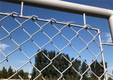 Προσωρινή περίφραξη κήπων συνδέσεων αλυσίδων για τον αθλητισμό, ντυμένος δύναμη φράκτης συνδέσεων αλυσίδων