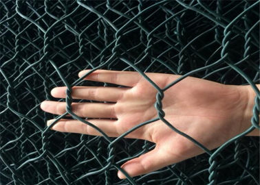 Εξαγωνική περίμετρος συνόρων στρατού διατηρώντας τοίχων Gabion