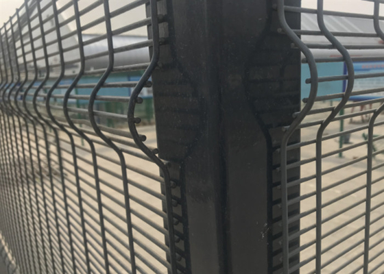 Η καυτή εμβύθιση γαλβάνισε 358 το φράκτη 1.2*2.5m χτίζοντας cOem 4.5mm